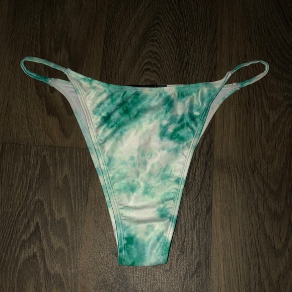 Boohoo Other - SOLD! Boohoo tie dye high leg bikini bottoms